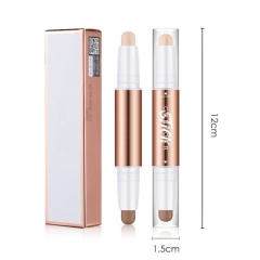 Dual-Ended Contour Stick, Shading Pen, Three-Dimensional Face Highlighter & Concealer,Dual-Ended Contour Stick, Shading Pen, Three-Dimensional Face Highlighter & Concealer 