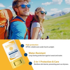 Solid UV Protection Sunscreen Stick, Deep Hydrating & Moisturizing Protective Cream, Refreshing & Non-Greasy,Solid UV Protection Sunscreen Stick, Deep Hydrating & Moisturizing Protective Cream, Refreshing & Non-Greasy 