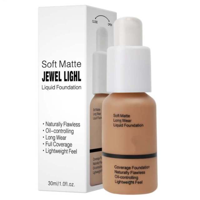 Foundation Makeup, Concealing, Long-lasting & Waterproof Liquid Foundation,Foundation Makeup, Concealing, Long-lasting & Waterproof Liquid Foundation 