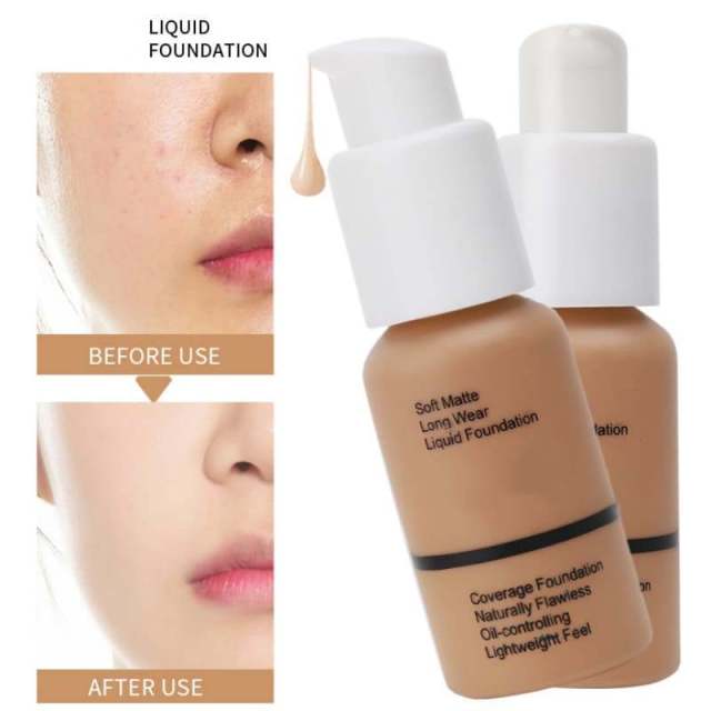 Foundation Makeup, Concealing, Long-lasting & Waterproof Liquid Foundation,Foundation Makeup, Concealing, Long-lasting & Waterproof Liquid Foundation 