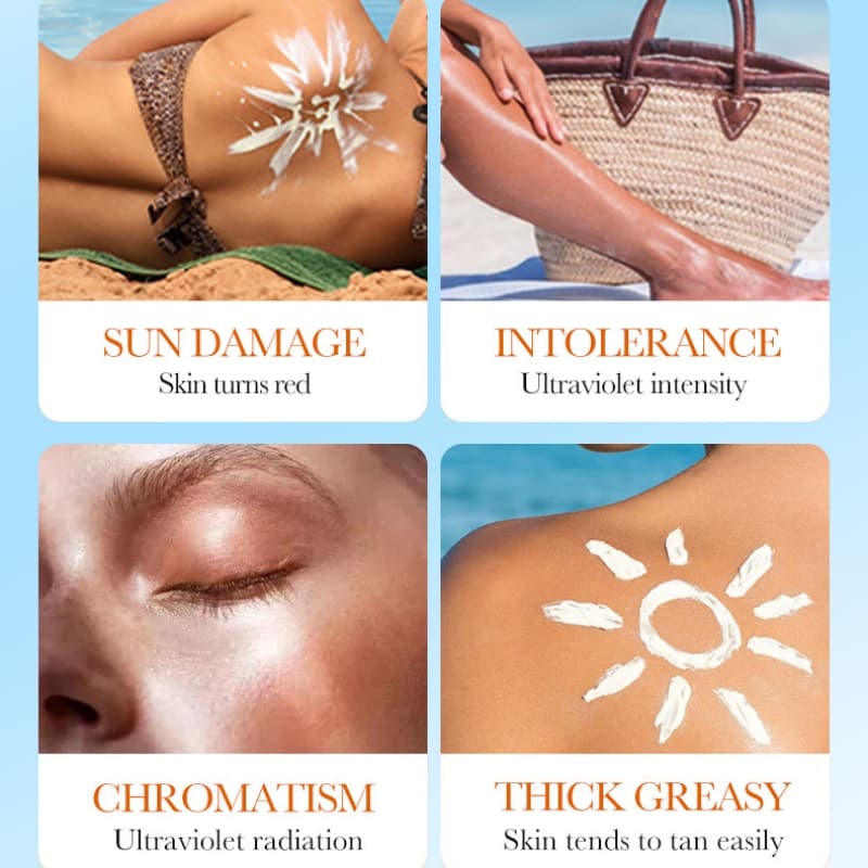 Two-Tube Multi-Effect Repair Isolation Sunscreen Cream With High UV Protection,Two-Tube Multi-Effect Repair Isolation Sunscreen Cream With High UV Protection 