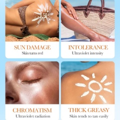Two-Tube Multi-Effect Repair Isolation Sunscreen Cream With High UV Protection,Two-Tube Multi-Effect Repair Isolation Sunscreen Cream With High UV Protection 