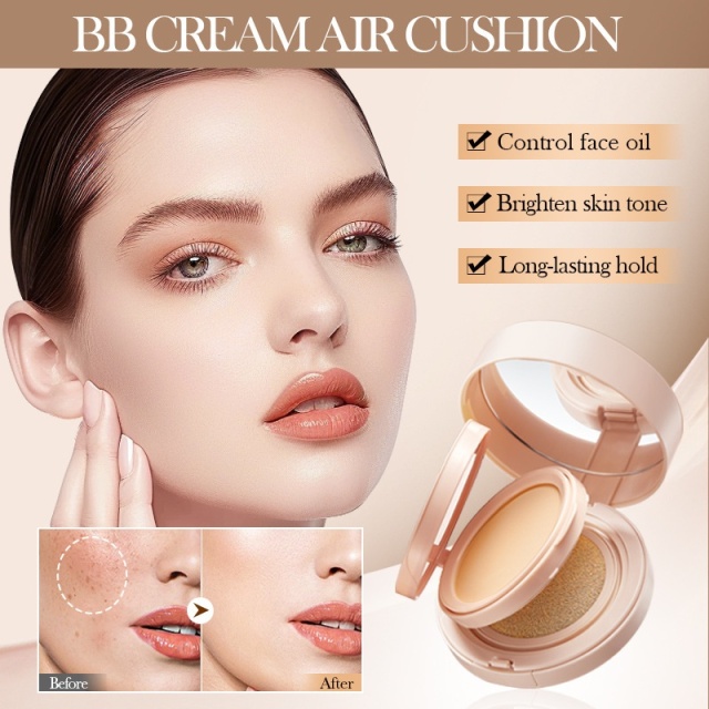 2-in-1 Pressed Powder Cushion Luminous Flawless BB Cream Concealing Foundation,2-in-1 Pressed Powder Cushion Luminous Flawless BB Cream Concealing Foundation 