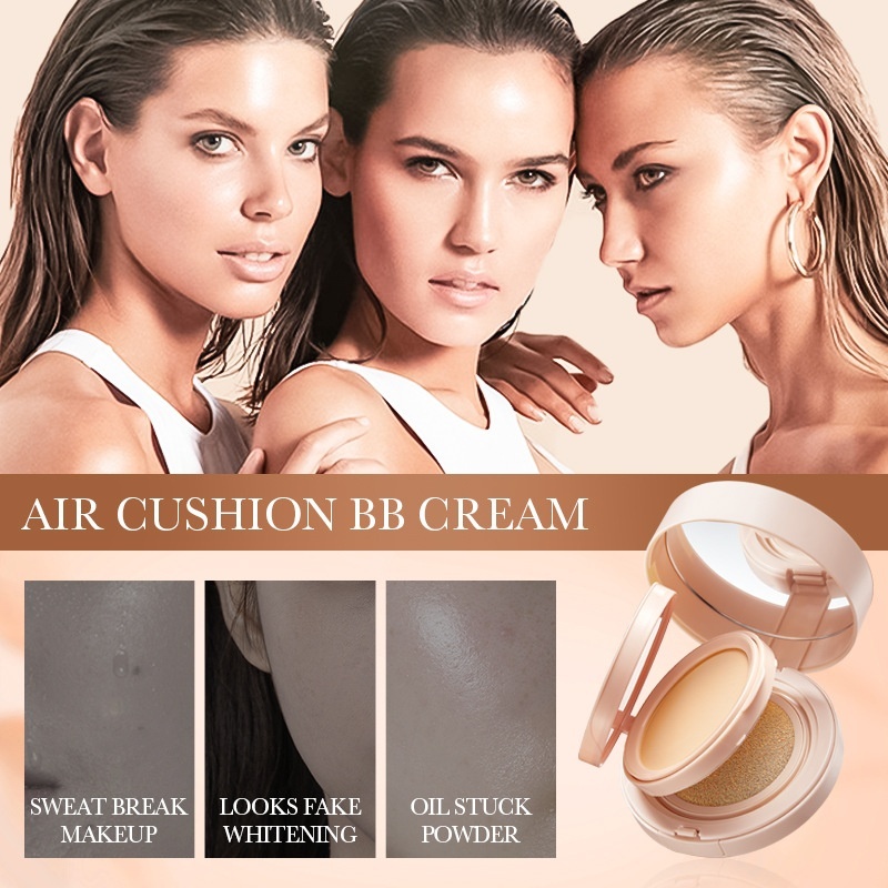 2-in-1 Pressed Powder Cushion Luminous Flawless BB Cream Concealing Foundation,2-in-1 Pressed Powder Cushion Luminous Flawless BB Cream Concealing Foundation 