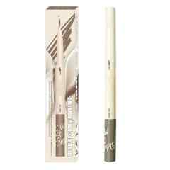 Double-Headed Eyebrow Trimmer Liquid Mascara, Smooth &Ffluent, Non-Smudging Natural Eyebrow Brush,Double-Headed Eyebrow Trimmer Liquid Mascara, Smooth &Ffluent, Non-Smudging Natural Eyebrow Brush 