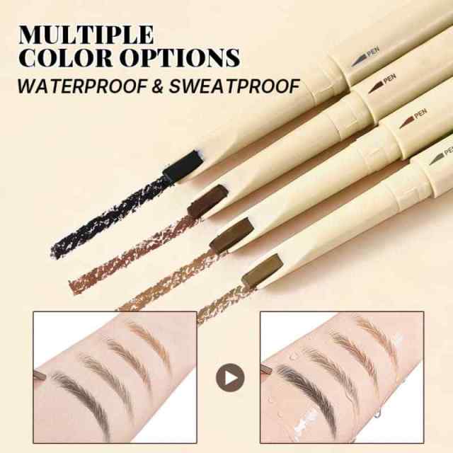Double-Headed Eyebrow Trimmer Liquid Mascara, Smooth &Ffluent, Non-Smudging Natural Eyebrow Brush,Double-Headed Eyebrow Trimmer Liquid Mascara, Smooth &Ffluent, Non-Smudging Natural Eyebrow Brush 