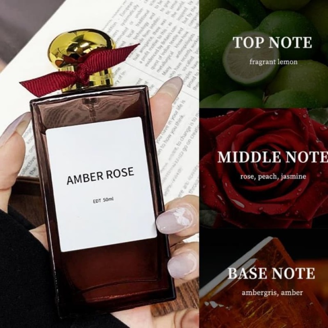Khaki Girl Amber Rose Perfume, long-lasting fresh light fragrance for women,Khaki Girl Amber Rose Perfume, long-lasting fresh light fragrance for women 