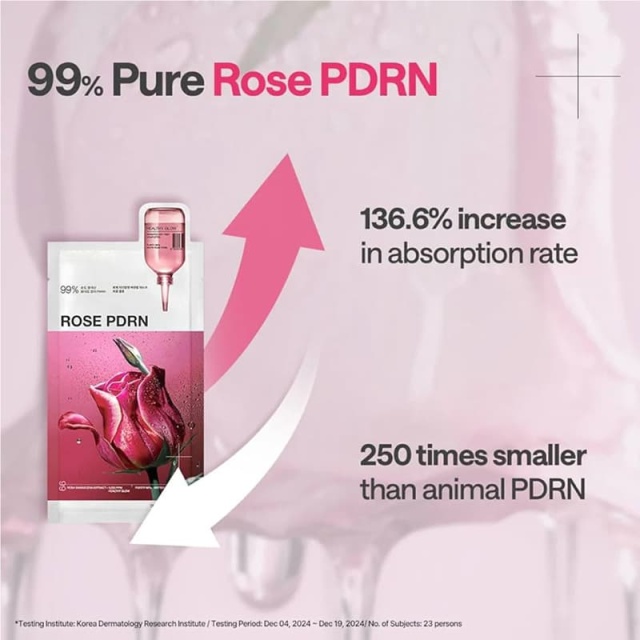 Rose PDRN Essential Mask, Pore Minimizing and Skin Firming Rose Essence Mask,Rose PDRN Essential Mask, Pore Minimizing and Skin Firming Rose Essence Mask 