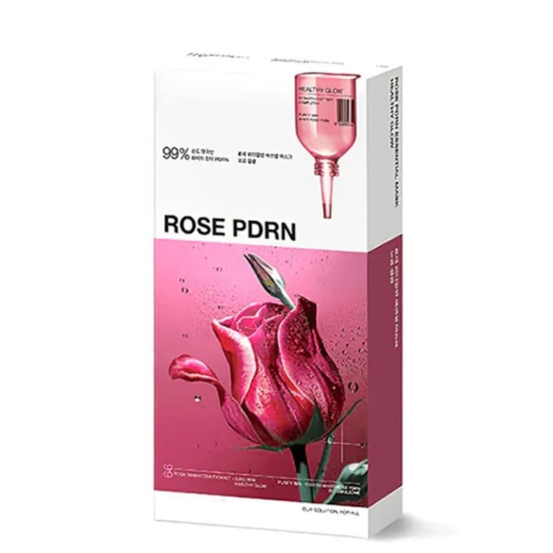 Rose PDRN Essential Mask, Pore Minimizing and Skin Firming Rose Essence Mask,Rose PDRN Essential Mask, Pore Minimizing and Skin Firming Rose Essence Mask 
