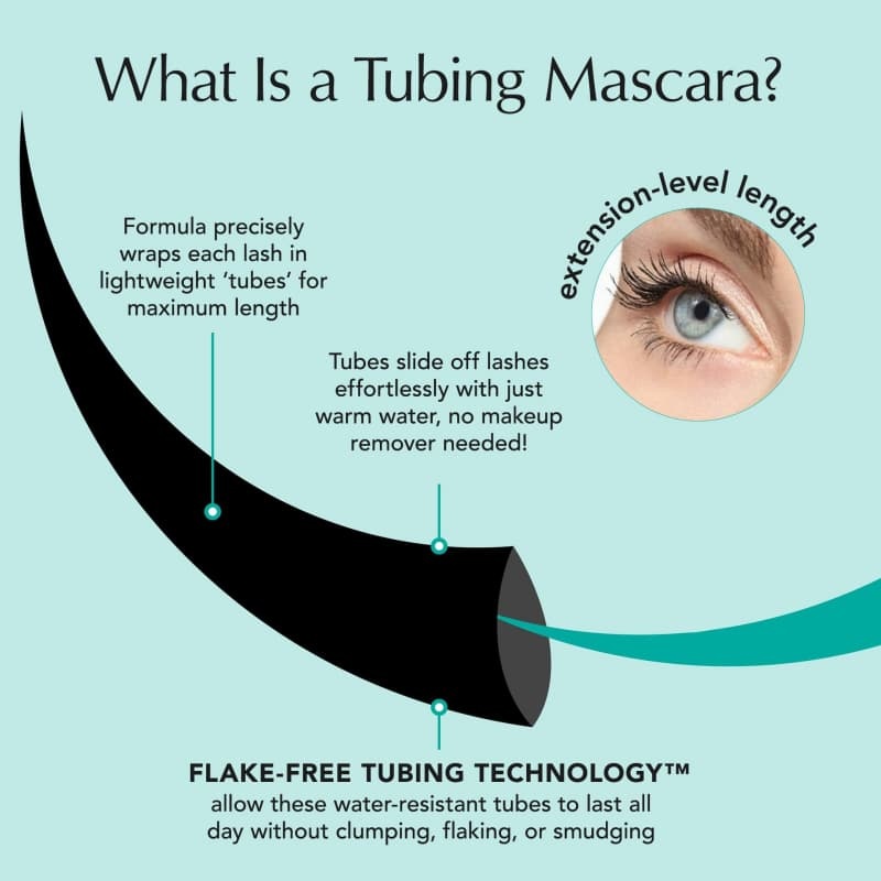 Long, Thick, Curled & Set Lashes; Natura-Looking, Smudge-Proof Black Mascara,Long, Thick, Curled & Set Lashes; Natura-Looking, Smudge-Proof Black Mascara 