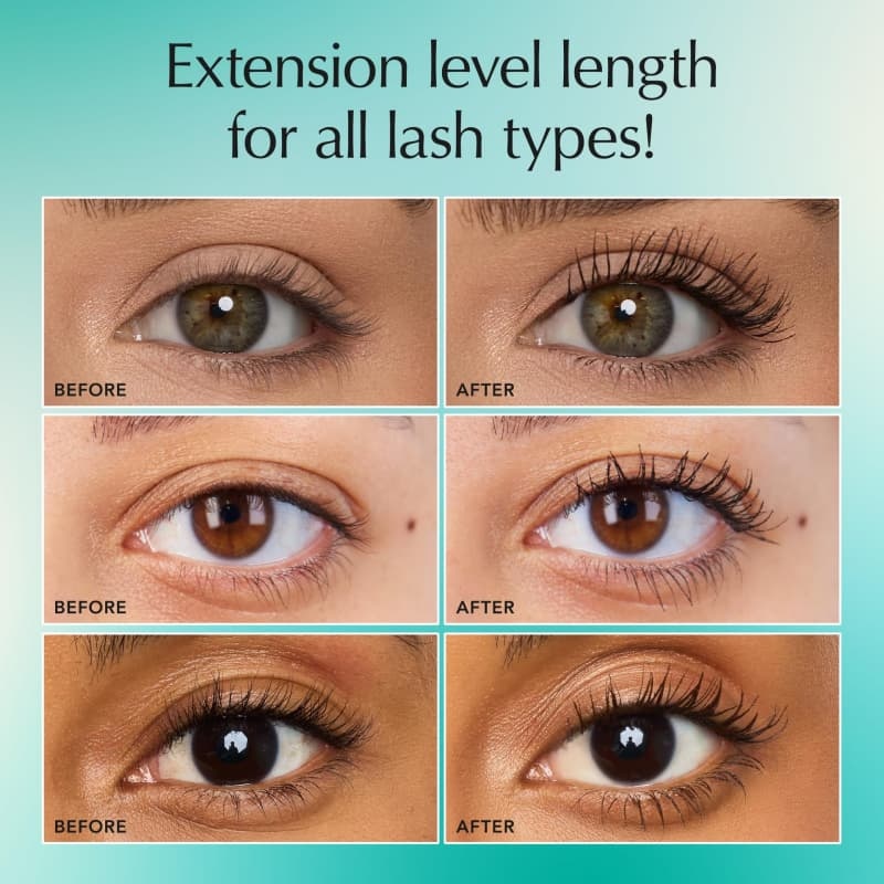 Long, Thick, Curled & Set Lashes; Natura-Looking, Smudge-Proof Black Mascara,Long, Thick, Curled & Set Lashes; Natura-Looking, Smudge-Proof Black Mascara 