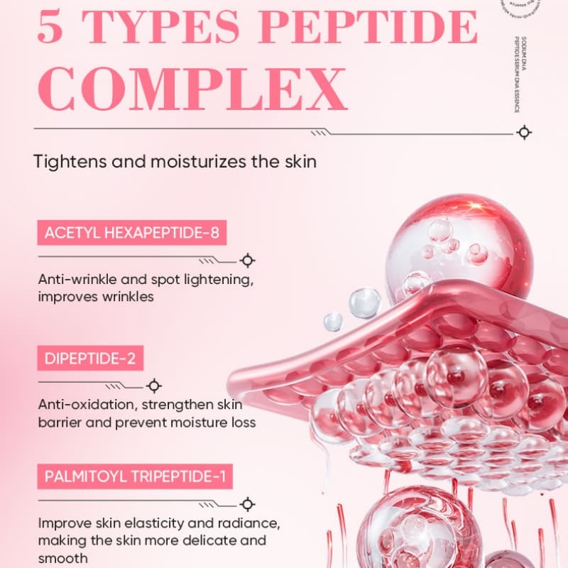Salmon Essence Liquid, Pink Peptide Sodium, Facial Repair & Nicotinamide,Salmon Essence Liquid, Pink Peptide Sodium, Facial Repair & Nicotinamide 
