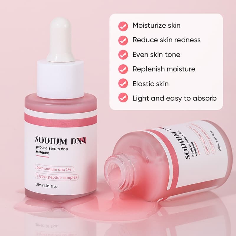 Salmon Essence Liquid, Pink Peptide Sodium, Facial Repair & Nicotinamide,Salmon Essence Liquid, Pink Peptide Sodium, Facial Repair & Nicotinamide 