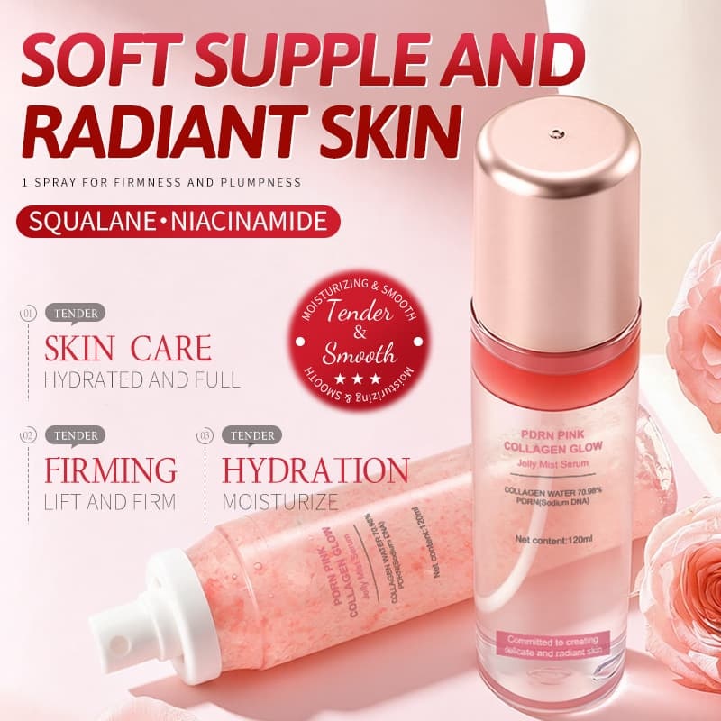 PDRN Pink Collagen Glowing Jelly Mist Serum,PDRN Pink Collagen Glowing Jelly Mist Serum 
