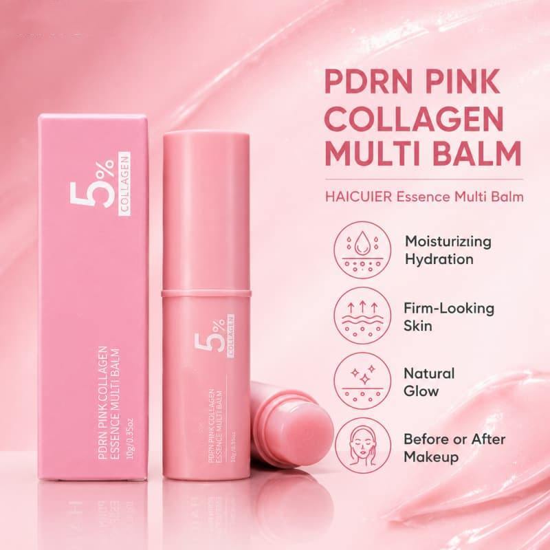 PDRN Pink Collagen Plumping Balm Anti-Wrinkle & Firming Stick Multi-Effect Essence Stick,PDRN Pink Collagen Plumping Balm Anti-Wrinkle & Firming Stick Multi-Effect Essence Stick 