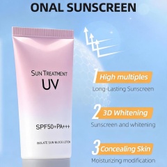 Refreshing, Moisturizing, Highly Long-Lasting, Waterproof And UV-Protective Sunscreen,Refreshing, Moisturizing, Highly Long-Lasting, Waterproof And UV-Protective Sunscreen 