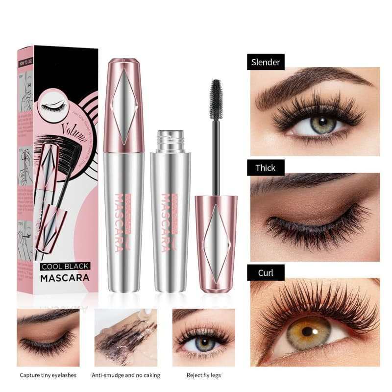 Slender, Curly, Smudge-Proof, Sweat-Resistant & Long-Wearing Mascara,Slender, Curly, Smudge-Proof, Sweat-Resistant & Long-Wearing Mascara 
