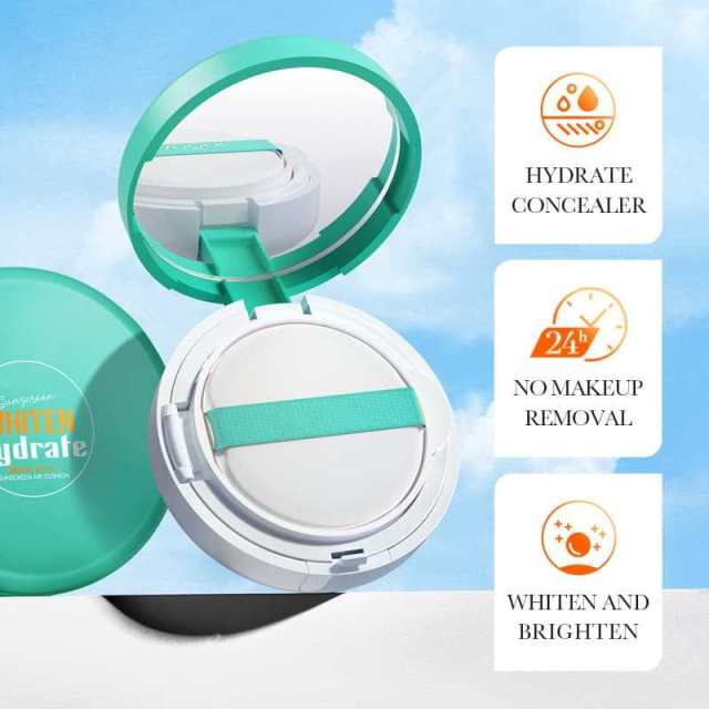 Brightening, Hydrating, Sun-protective Cushion BB Cream With Primer & Concealer, Anti-UV,Brightening, Hydrating, Sun-protective Cushion BB Cream With Primer & Concealer, Anti-UV 