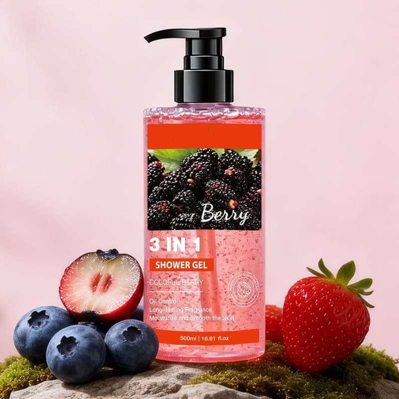 Ginger 4-in-1 Conditioner, Berry 3-in-1 Shower Gel & Tea Tree 3-in-1 Shampoo Set, Nourishing, Refreshing & Oil Control,Ginger 4-in-1 Conditioner, Berry 3-in-1 Shower Gel & Tea Tree 3-in-1 Shampoo Set, Nourishing, Refreshing & Oil Control 