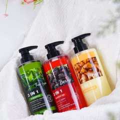 Ginger 4-in-1 Conditioner, Berry 3-in-1 Shower Gel & Tea Tree 3-in-1 Shampoo Set, Nourishing, Refreshing & Oil Control,Ginger 4-in-1 Conditioner, Berry 3-in-1 Shower Gel & Tea Tree 3-in-1 Shampoo Set, Nourishing, Refreshing & Oil Control 