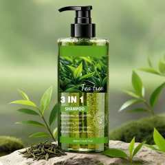 Ginger 4-in-1 Conditioner, Berry 3-in-1 Shower Gel & Tea Tree 3-in-1 Shampoo Set, Nourishing, Refreshing & Oil Control,Ginger 4-in-1 Conditioner, Berry 3-in-1 Shower Gel & Tea Tree 3-in-1 Shampoo Set, Nourishing, Refreshing & Oil Control 