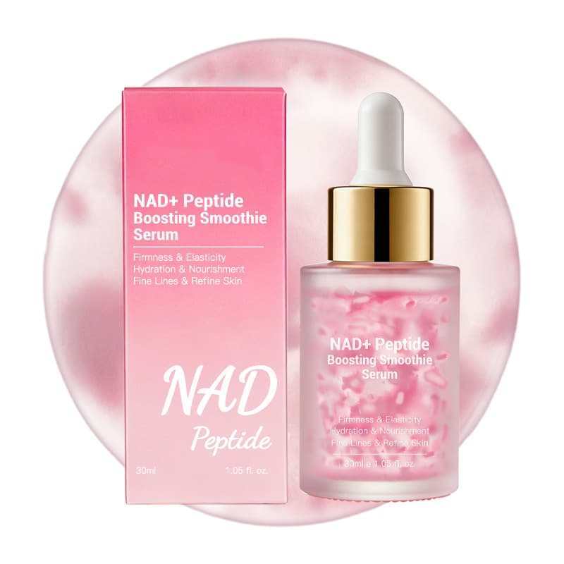 NAD+ Peptide Boosting Smoothie Serum, Anti-Aging Firming & Hydrating Face Serum,NAD+ Peptide Boosting Smoothie Serum, Anti-Aging Firming & Hydrating Face Serum 