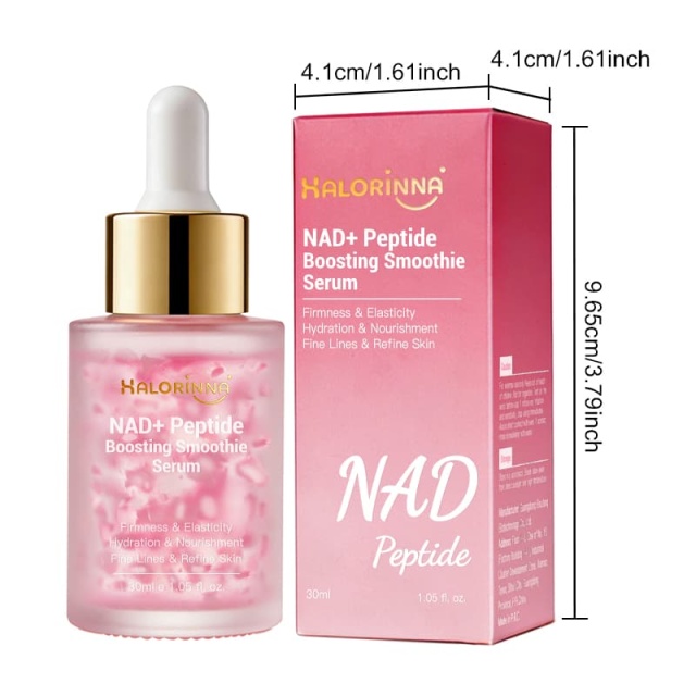 NAD+ Peptide Boosting Smoothie Serum, Anti-Aging Firming & Hydrating Face Serum,NAD+ Peptide Boosting Smoothie Serum, Anti-Aging Firming & Hydrating Face Serum 