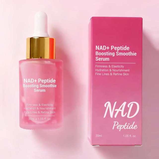 NAD+ Peptide Boosting Smoothie Serum, Anti-Aging Firming & Hydrating Face Serum,NAD+ Peptide Boosting Smoothie Serum, Anti-Aging Firming & Hydrating Face Serum 