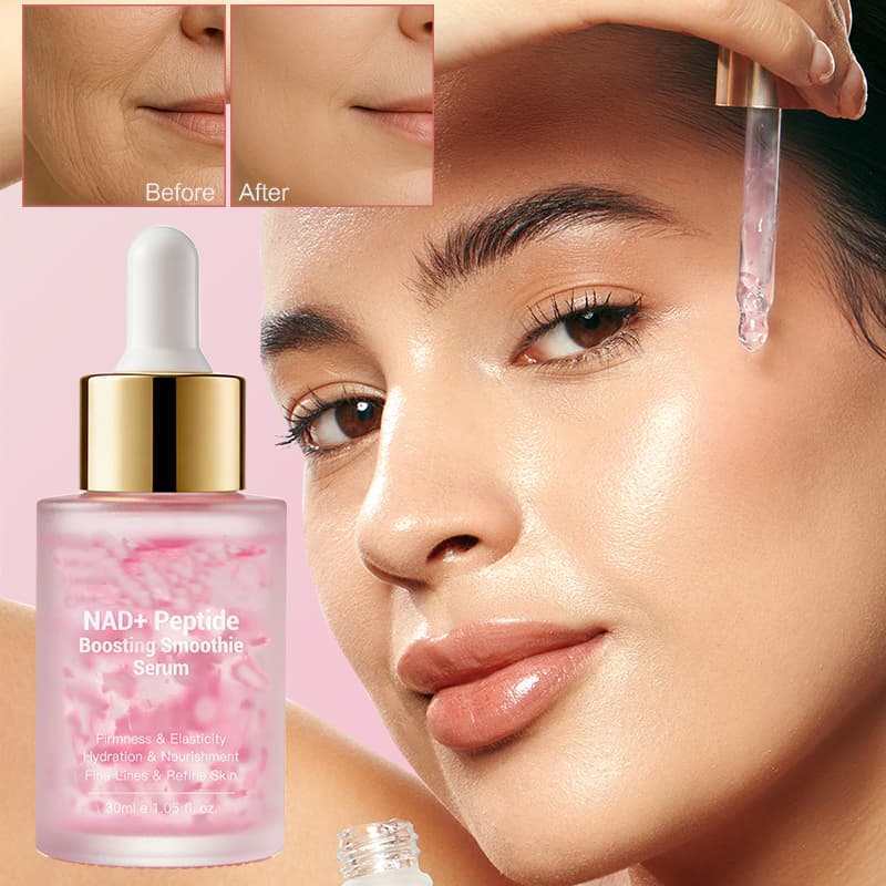 NAD+ Peptide Boosting Smoothie Serum, Anti-Aging Firming & Hydrating Face Serum,NAD+ Peptide Boosting Smoothie Serum, Anti-Aging Firming & Hydrating Face Serum 