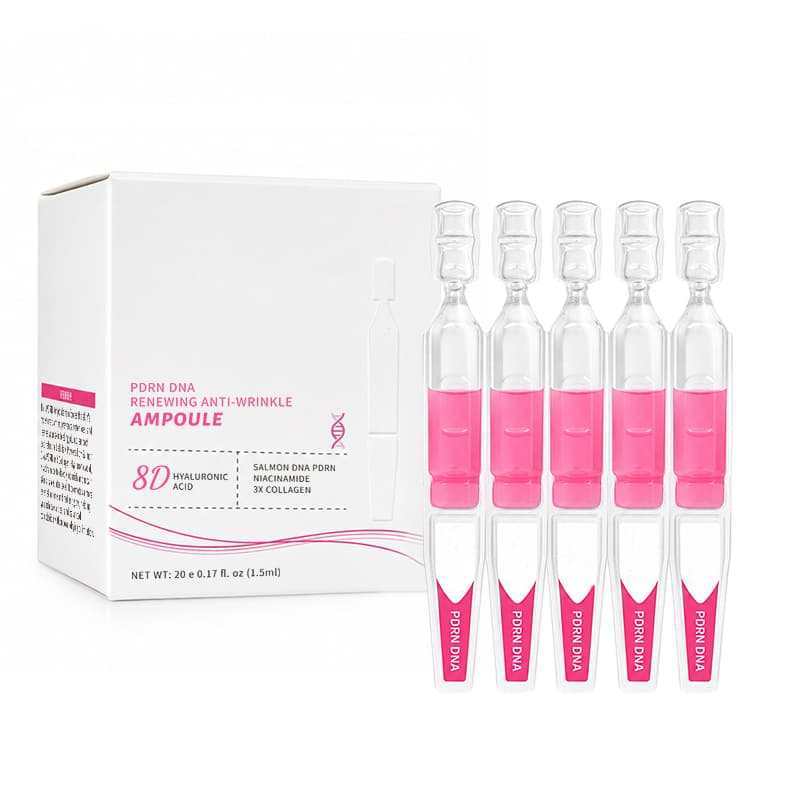 Salmon DNA PDRN Ampoule Serum with Niacinamide & Collagen, Anti-Aging Skin Renewal Treatment,Salmon DNA PDRN Ampoule Serum with Niacinamide & Collagen, Anti-Aging Skin Renewal Treatment 