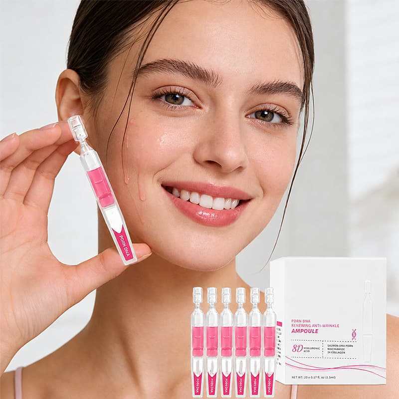 Salmon DNA PDRN Ampoule Serum with Niacinamide & Collagen, Anti-Aging Skin Renewal Treatment,Salmon DNA PDRN Ampoule Serum with Niacinamide & Collagen, Anti-Aging Skin Renewal Treatment 