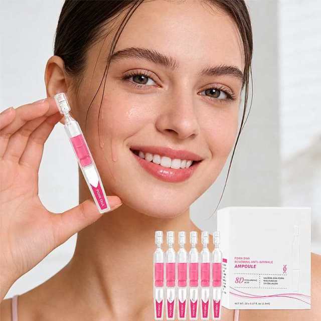 Salmon DNA PDRN Ampoule Serum with Niacinamide & Collagen, Anti-Aging Skin Renewal Treatment,Salmon DNA PDRN Ampoule Serum with Niacinamide & Collagen, Anti-Aging Skin Renewal Treatment 