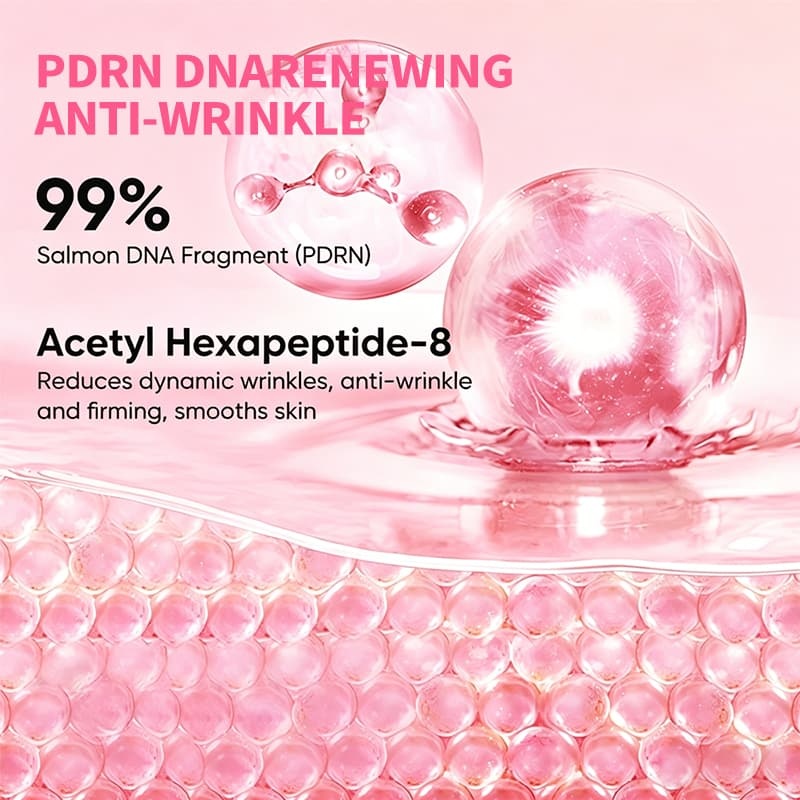 Salmon DNA PDRN Ampoule Serum with Niacinamide & Collagen, Anti-Aging Skin Renewal Treatment,Salmon DNA PDRN Ampoule Serum with Niacinamide & Collagen, Anti-Aging Skin Renewal Treatment 