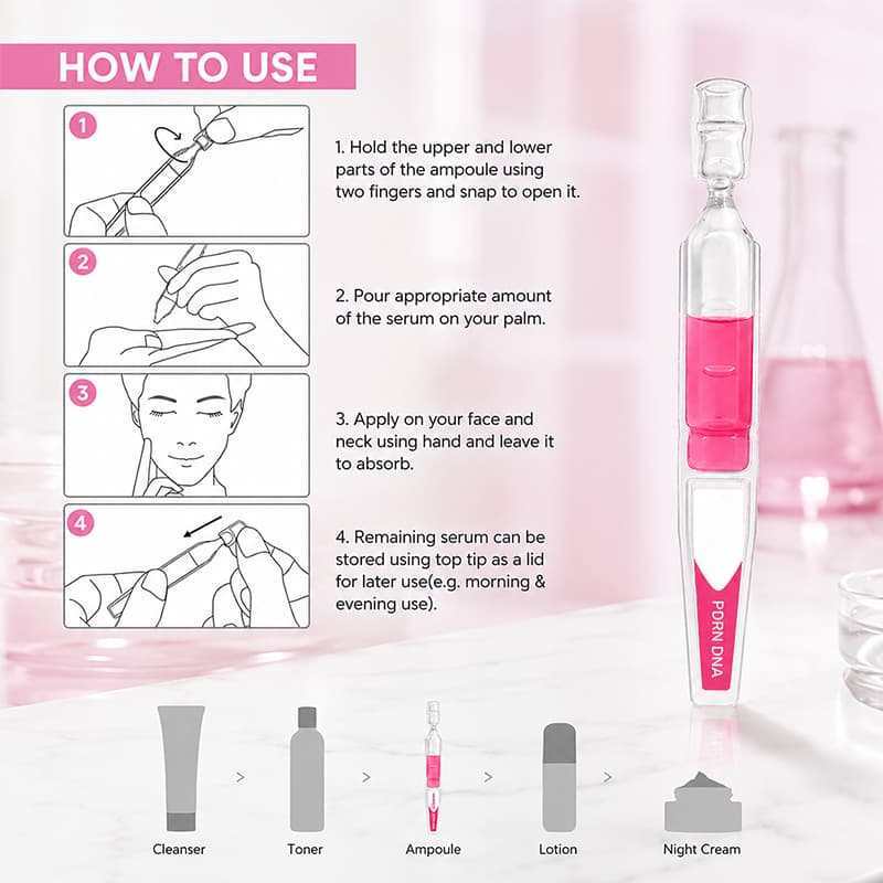 Salmon DNA PDRN Ampoule Serum with Niacinamide & Collagen, Anti-Aging Skin Renewal Treatment,Salmon DNA PDRN Ampoule Serum with Niacinamide & Collagen, Anti-Aging Skin Renewal Treatment 