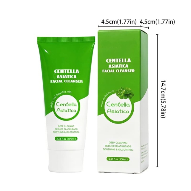 Centella Asiatica Facial Cleanser | Deep Clean Pores, Calm Irritated Skin & Control Excess Oil,Centella Asiatica Facial Cleanser | Deep Clean Pores, Calm Irritated Skin & Control Excess Oil 