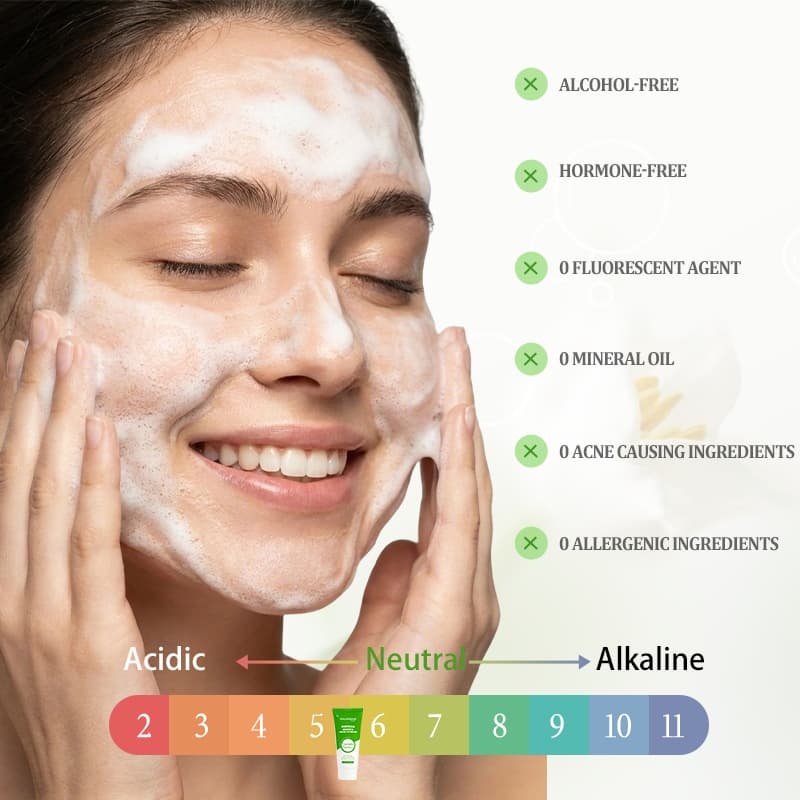 Centella Asiatica Facial Cleanser | Deep Clean Pores, Calm Irritated Skin & Control Excess Oil,Centella Asiatica Facial Cleanser | Deep Clean Pores, Calm Irritated Skin & Control Excess Oil 
