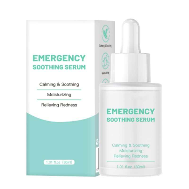 Emergency Soothing Facial Serum, Calming Redness & Hydrating Sensitive Irritated Skin Serum,Emergency Soothing Facial Serum, Calming Redness & Hydrating Sensitive Irritated Skin Serum 