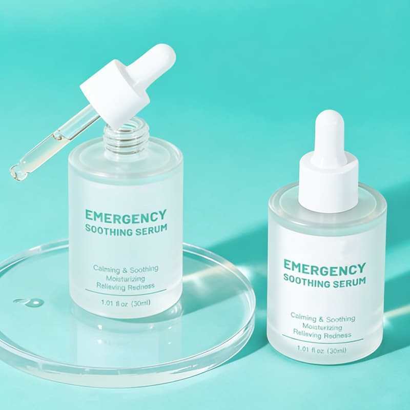 Emergency Soothing Facial Serum, Calming Redness & Hydrating Sensitive Irritated Skin Serum,Emergency Soothing Facial Serum, Calming Redness & Hydrating Sensitive Irritated Skin Serum 