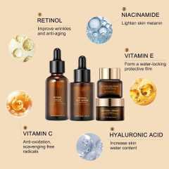 Full Retinol Anti-Aging Skin Care Set | Multi-Vitamin & Hyaluronic Acid, Wrinkles & Brighten Skin,Full Retinol Anti-Aging Skin Care Set | Multi-Vitamin & Hyaluronic Acid, Wrinkles & Brighten Skin 