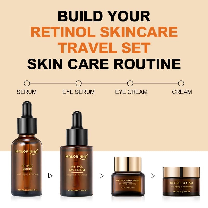 Full Retinol Anti-Aging Skin Care Set | Multi-Vitamin & Hyaluronic Acid, Wrinkles & Brighten Skin,Full Retinol Anti-Aging Skin Care Set | Multi-Vitamin & Hyaluronic Acid, Wrinkles & Brighten Skin 