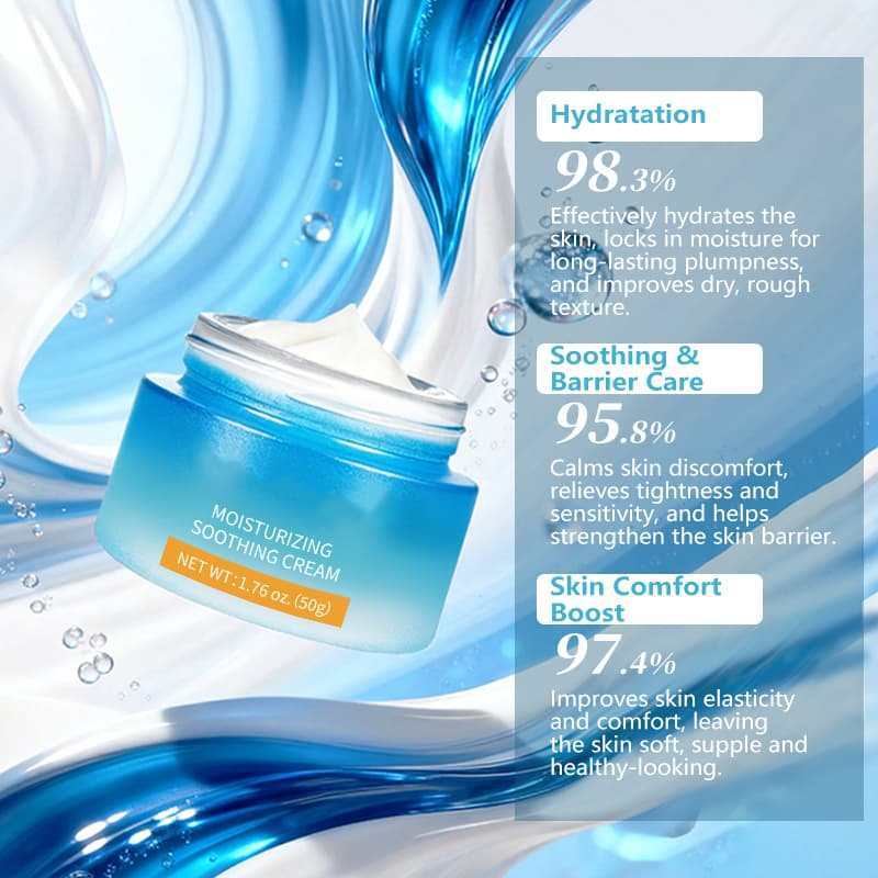 Hydrating Moisturizing Soothing Facial Cream, Calming Irritated Dry Skin, Deep Hydration Repair Face Cream,Hydrating Moisturizing Soothing Facial Cream, Calming Irritated Dry Skin, Deep Hydration Repair Face Cream 