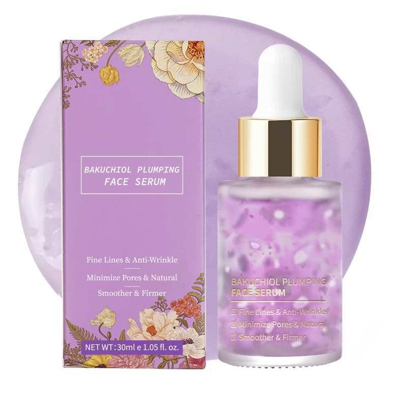 Bakuchiol Plumping Face Serum, Natural Anti-Aging Serum for Reducing Fine Lines, Minimizing Pores & Smoothing Firming Skin,Bakuchiol Plumping Face Serum, Natural Anti-Aging Serum for Reducing Fine Lines, Minimizing Pores & Smoothing Firming Skin 