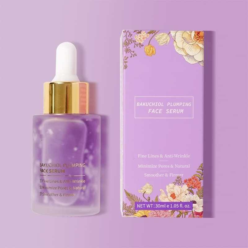 Bakuchiol Plumping Face Serum, Natural Anti-Aging Serum for Reducing Fine Lines, Minimizing Pores & Smoothing Firming Skin,Bakuchiol Plumping Face Serum, Natural Anti-Aging Serum for Reducing Fine Lines, Minimizing Pores & Smoothing Firming Skin 