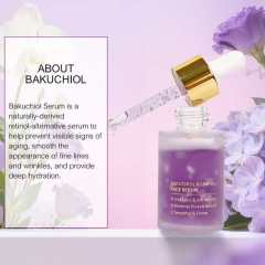 Bakuchiol Plumping Face Serum, Natural Anti-Aging Serum for Reducing Fine Lines, Minimizing Pores & Smoothing Firming Skin,Bakuchiol Plumping Face Serum, Natural Anti-Aging Serum for Reducing Fine Lines, Minimizing Pores & Smoothing Firming Skin 