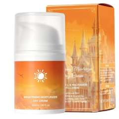 Brightening Moisturizer Day Cream | VC+Niacinamide+Fullerene to Nourish Skin, Boost Luminosity & Lighten Dull Complexion,Brightening Moisturizer Day Cream | VC+Niacinamide+Fullerene to Nourish Skin, Boost Luminosity & Lighten Dull Complexion 
