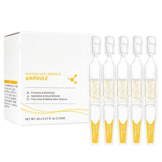 Peptide Anti-Wrinkle Ampoule | Boost Skin Elasticity, Deep Hydrate & Smooth Fine Lines for Refined Complexion,Peptide Anti-Wrinkle Ampoule | Boost Skin Elasticity, Deep Hydrate & Smooth Fine Lines for Refined Complexion 