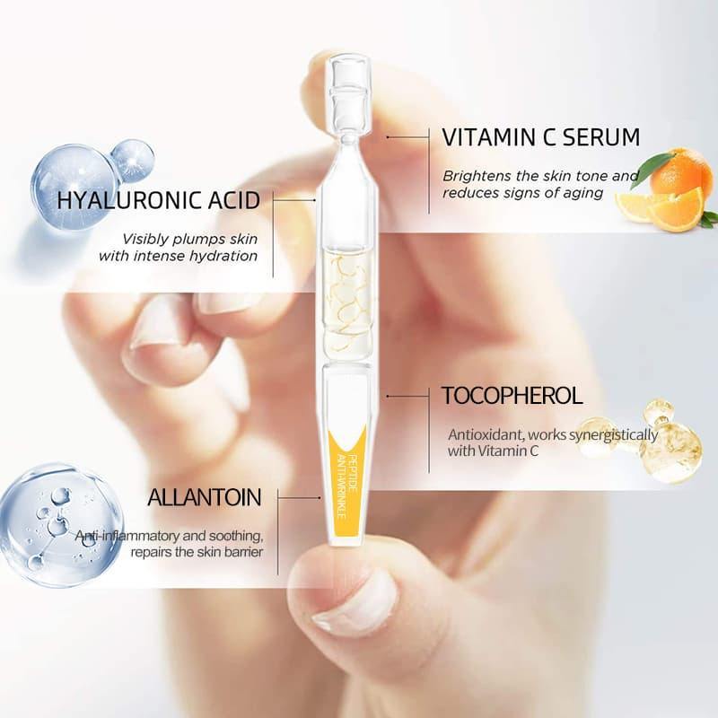 Peptide Anti-Wrinkle Ampoule | Boost Skin Elasticity, Deep Hydrate & Smooth Fine Lines for Refined Complexion,Peptide Anti-Wrinkle Ampoule | Boost Skin Elasticity, Deep Hydrate & Smooth Fine Lines for Refined Complexion 