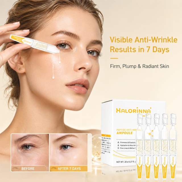 Peptide Anti-Wrinkle Ampoule | Boost Skin Elasticity, Deep Hydrate & Smooth Fine Lines for Refined Complexion,Peptide Anti-Wrinkle Ampoule | Boost Skin Elasticity, Deep Hydrate & Smooth Fine Lines for Refined Complexion 