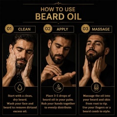 Premium Beard Oil | Deep Moisturize, Tame Frizzy Beard & Boost Natural Gloss for Well-Groomed Facial Hair,Premium Beard Oil | Deep Moisturize, Tame Frizzy Beard & Boost Natural Gloss for Well-Groomed Facial Hair 