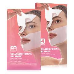 Collagen Firming Gel Mask | Hydrolyzed Collagen + HA + Ceramide to Plump, Hydrate & Lift Loose Skin,Collagen Firming Gel Mask | Hydrolyzed Collagen + HA + Ceramide to Plump, Hydrate & Lift Loose Skin 